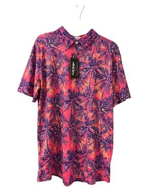 Full Wedge NWT Men's Friday at 5 Short Sleeve Polo Shirt